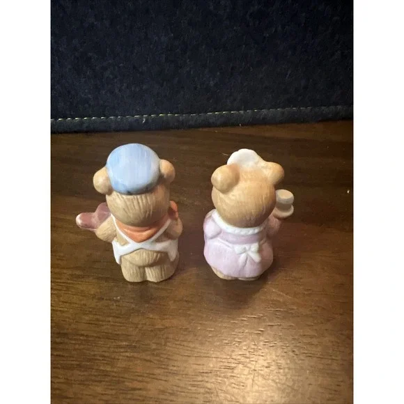 Set of‎ 6 Vintage Homco Career Professional Bears Home Interior Figurines # 8820 - Picture 7 of 11